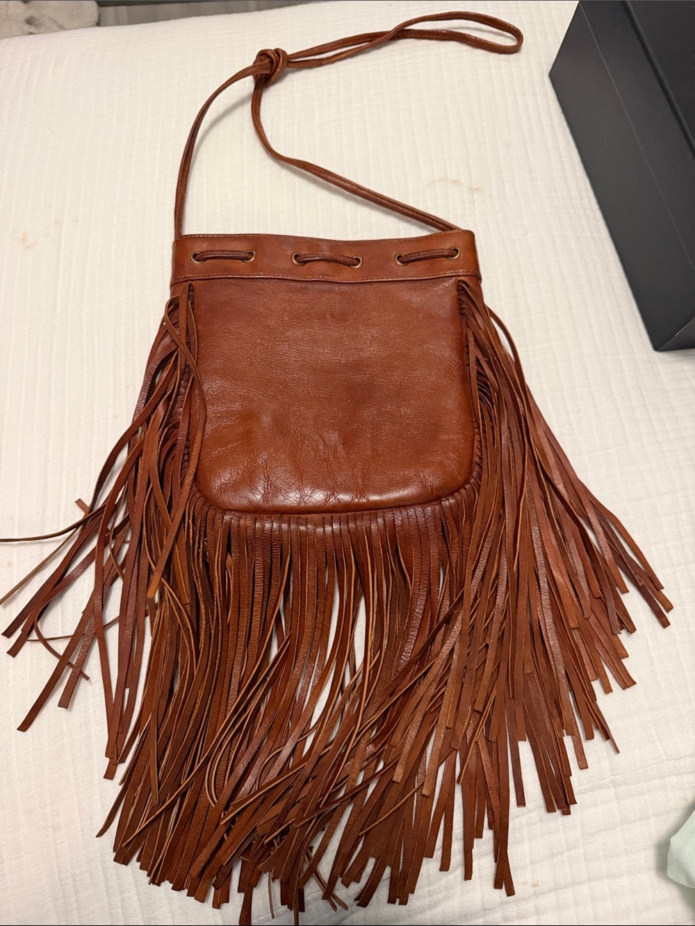 Scully Leather Fringe Purse - Picture 2 of 3